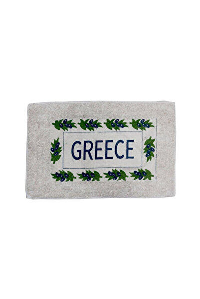 OEM Χαλάκι Μπάνιου Βαμβακερό 370690 Λευκό 40x60εκ.