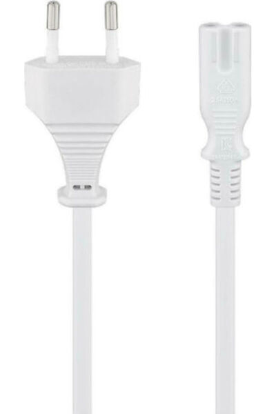 OEM Καλώδιο Euro - IEC C7 3.6μ Λευκό (0123.050)