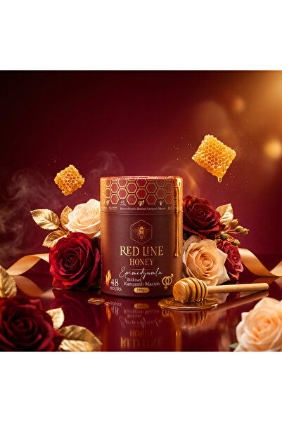 red lıne honey epimedyumlu bitkisel Red Lıne Bitkisel karışımlı macun takviye