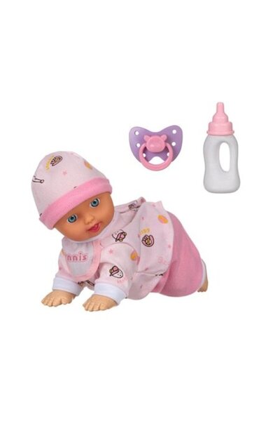 YUPY Păpușă bebeluș care dansează, merge și râde, Roz, Yupy ®