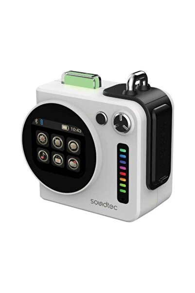 porodo Soundtec Vibego Mini RGB Speaker with Bluetooth 5.4, Touch Control Dis...