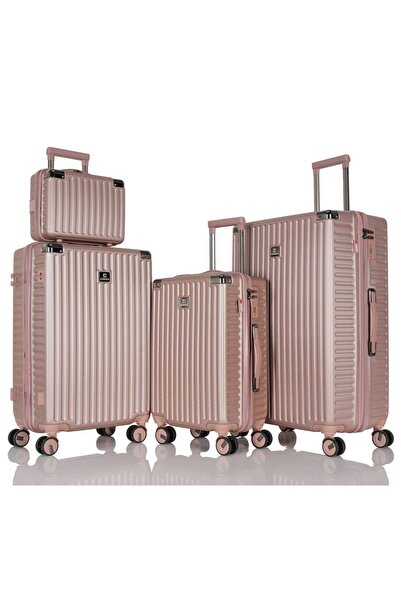 Assoda Luxury 4-piece travel and bridal trousseau luggage set from brand, Col...