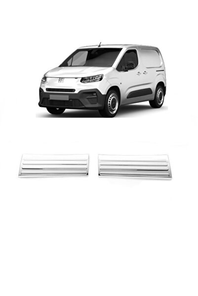 Dbc Online DOBLO CARGO PANELVAN Kapı Eşik Koruma Krom İç Kapı Eşiği 2 PARÇA 2...