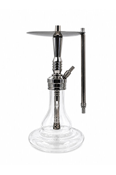 MEGAHED Hookah G-106 Romeo 42 cm Paslanmaz Çelik Nargile Takımı