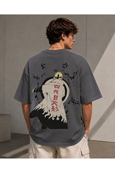Nulivez Naruto Minato Namikaze Oversize Unisex Anime T-Shirt – Fourth Hokage ...