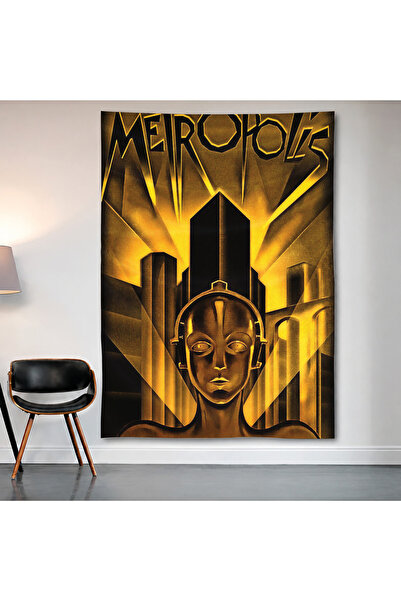 Geek Cultcha Metropolis Art Deco Wall Covering Wall Tapestry First Quality Sa...