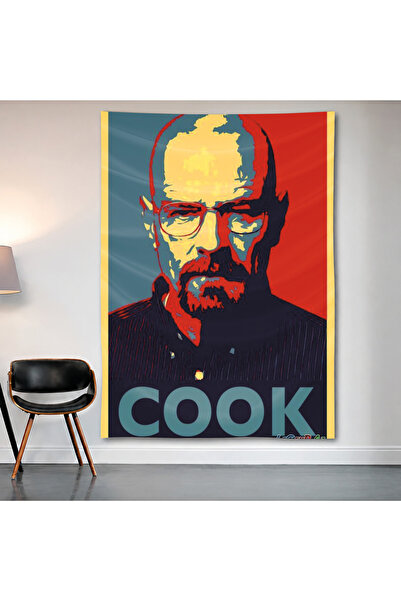Geek Cultcha Walter White Heisenberg Cook Wall Covering Wall Tapestry First Q...