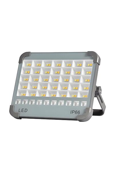 Generic كشاف LED يعمل بالطاقة الشمسية، مصباح عمل خارجي محمول قابل لإعادة الشح...