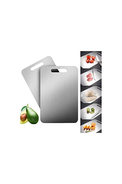 Empressco Stainless Steel Metal Cutting Board, Durable and Practical Kitchen ...