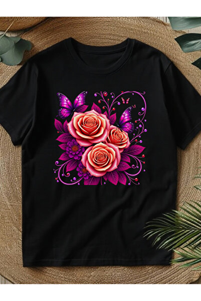 En22 تي شيرت عصري جديد برقبة مستديرة، ملابس الشارع، ملابس نسائية للربيع والصي...
