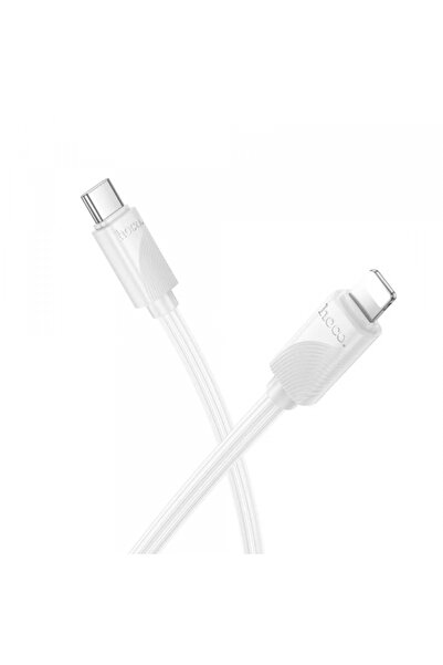 Hoco Cablu Date si Incarcare USB-C - Lightning X114, 27W, 1m, Alb