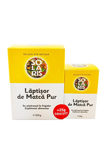 SOLARIS Pachet Laptisor de Matca 100g+25g