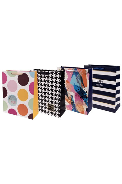 OEM Geanta decorativa Beniamin mix modele multicolor 30x42x12 cm