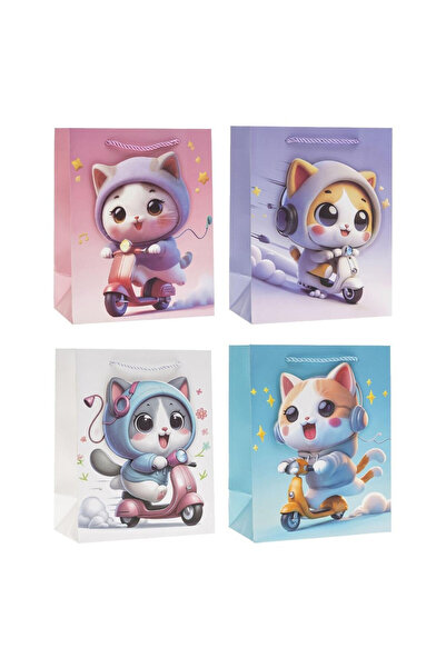 OEM Punga cadou copii Rozette multicolor 33.6x25.5cm