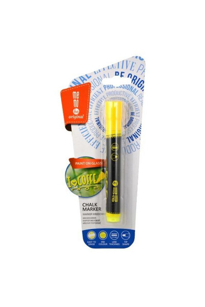 Memobe Marker creta (chalk marker) Neon, varf 2–3 mm, pentru sticla si tabla,...