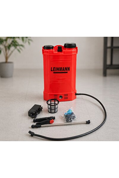 LEIHMANN Pompă electrică de pulverizare cu baterie, rezervor de 16L, pulveriz...