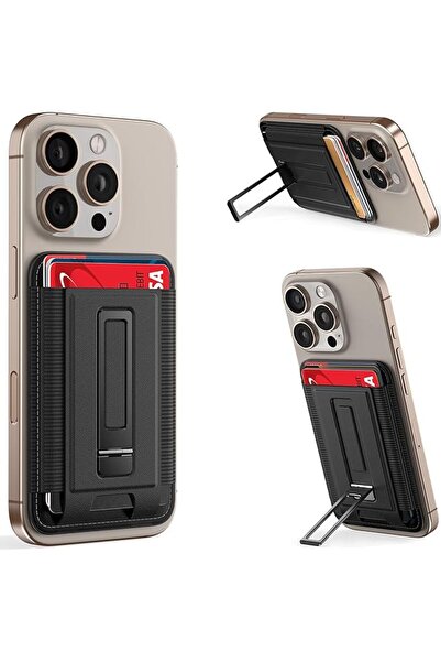 Generic For Mag-Safe Wallet slim with stand, Magnetic Wallet for iPhone 17/16...