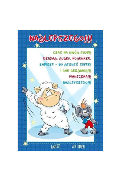 STAMP Felicitare Karnet Smile B6 multicolor 17.6x12.5cm set