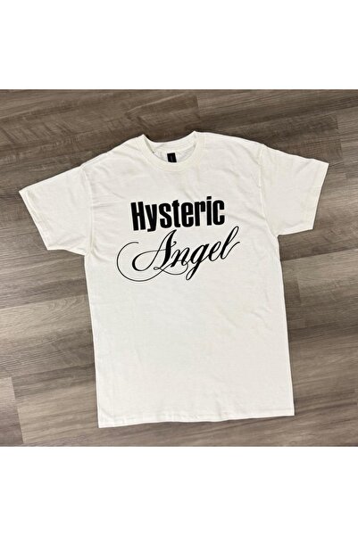 Grafftee Clothing Hysteric Angel t Printed Unisex Oversize T-Shirt