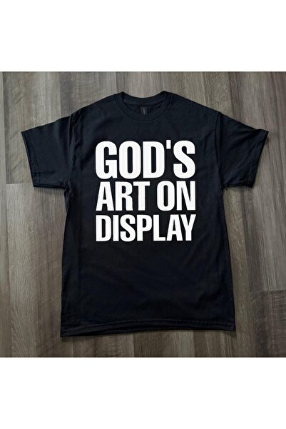Grafftee Clothing Μπλουζάκι Unisex Oversize με στάμπα God