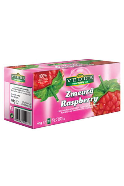 Vedda Ceai de Zmeura Vedda, 20 plicuri