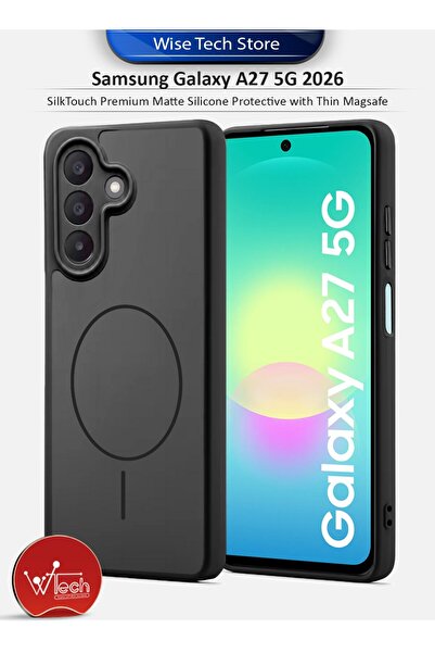 Wtech Samsung Galaxy A27 5G 2026 SilkTouch Premium Matte Silicone Protective ...