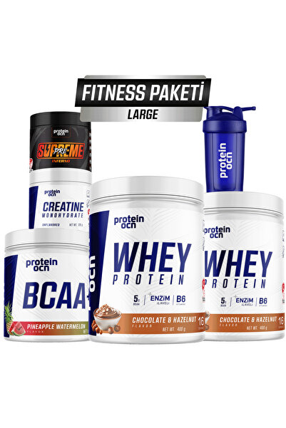Proteinocean Fıtness Paketi Large -Chocolate & Hazelnut / Pineapple Watermelon