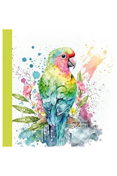 Fresh Caiet decorativ 100x100 mm 48 pagini Pătură simplă pentru papagal
