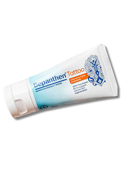 Bepanthen Unguent pentru tatuaje, Bepanthen, 50g, regenerare a pielii, hidrat...
