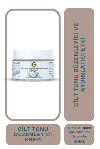 goccia Anti-Blemish, Color Tone Equalizer, Brightening Face Cream 50ml
