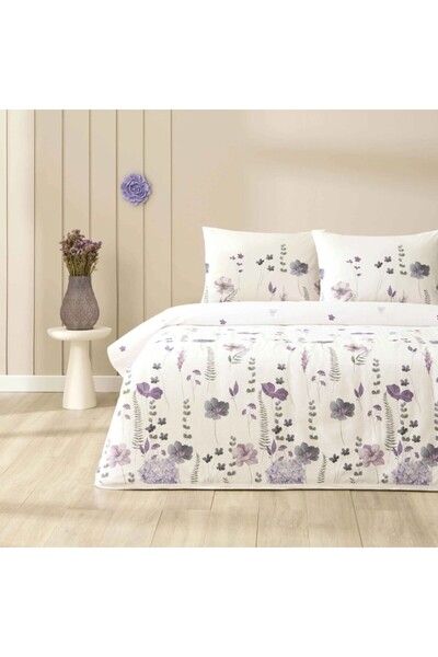 Taç Pique Linen and Duvet Top Bottom Set %100 cotton, 4 pieces, TAC, Roselith
