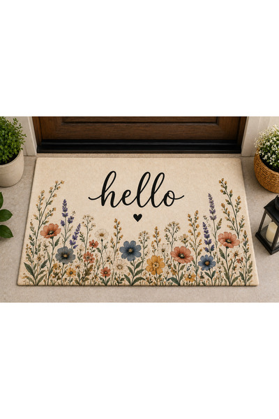 Arabamakss High Quality Digital Printing Door Mat |   Non-Slip Sole |   45X70 cm
