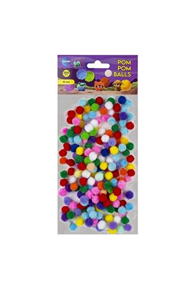 Centrum Pompoane creative set 200 buc multicolor 10mm