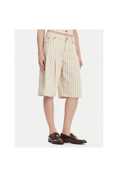 Guess Jeans Șorturi de blugi pentru femei W6GDY5D7961 Crem