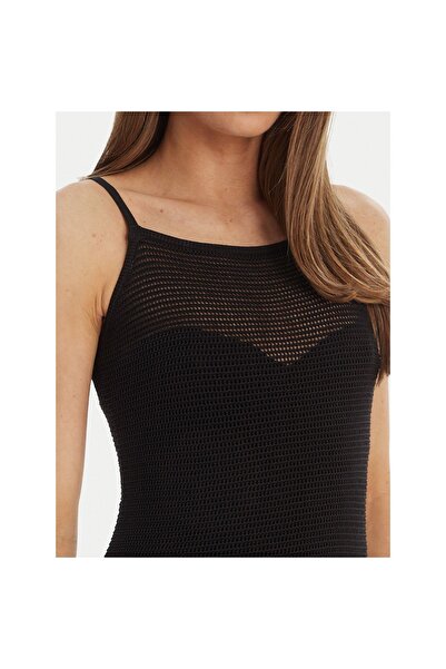 Seafolly Γυναικείο Φόρεμα Παραλίας 55685-KN Μαύρο