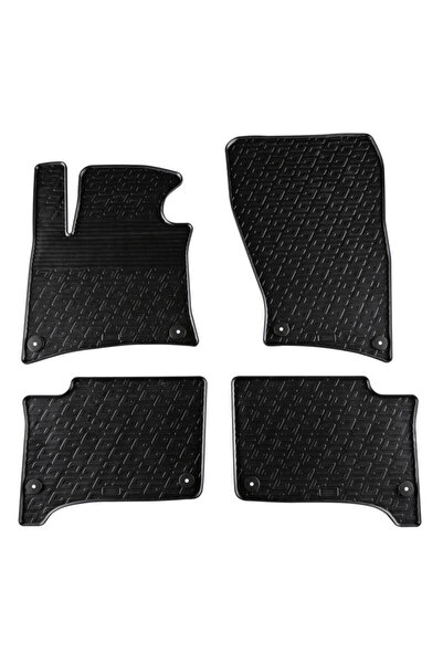 Gledring Πατάκια Αυτοκινήτου 0068 VW Touareg 2010-2018 Μαύρα 4 Τεμάχια (CAR00...