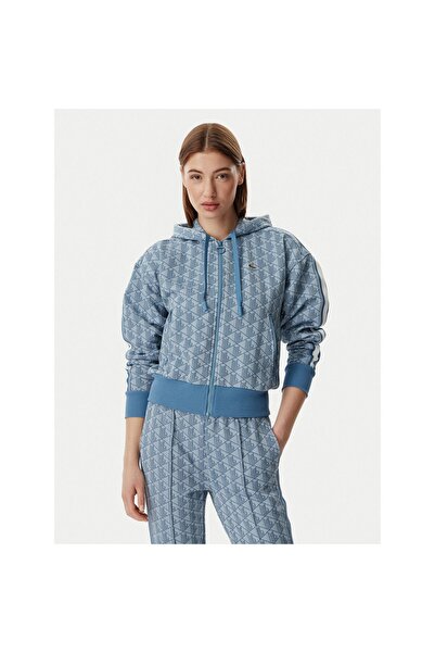 Lacoste Bluză de damă SF7606 Albastru