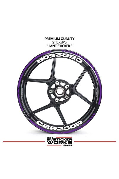 ARONA Honda cbr 250r wheel rim sticker inner outer cbr125r lettering decal model
