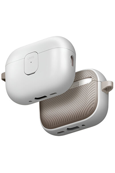 uniq Clyde headphone case for AirPods Pro 3, protection, Beige