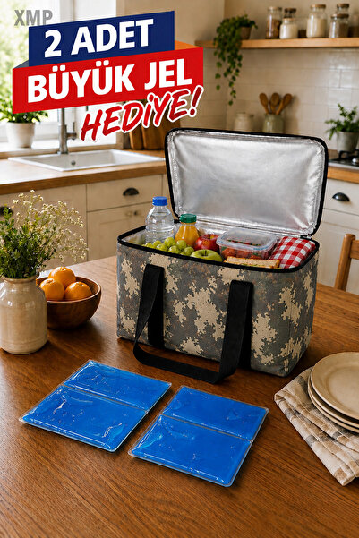 XMP 40 Lt Thermal Cooler Bag |   Insulated Picnic, Camping, Beach, and Daily ...