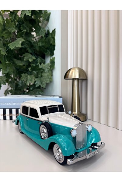 YBE COLLECTİON KLASİK Model Taşınabilir Klasik Araba Kablosuz Bluetooth Hopar...