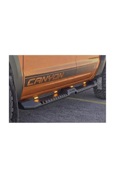 TMZ Garage Nissan Navara D40 2005-2014 Ledli Demir Yan Basamak Lazer Kesim | ...