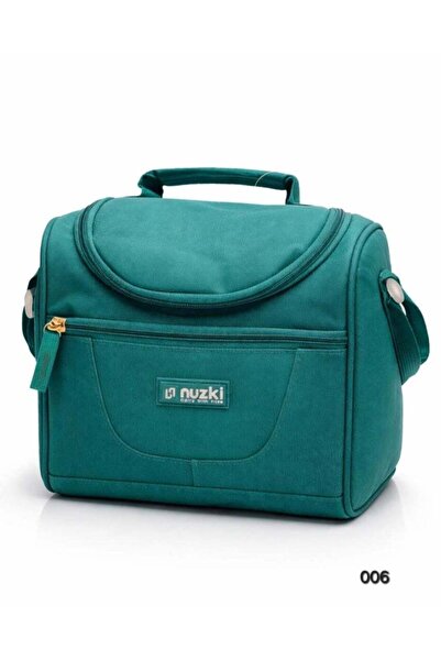 nuzki Insulated Lunch Bag with Shoulder Strap – Leakproof Thermal Food Storag...