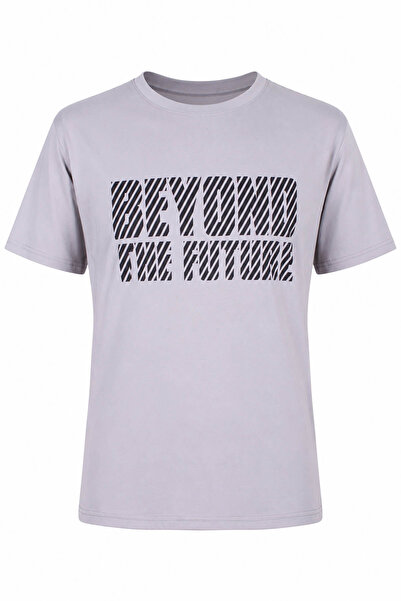 trender Beyond The Future Print Supreme siva muška majica 226-14