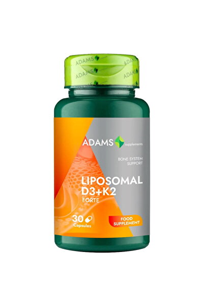 Adams Supplements Liposomal D3+K2 Forte 30cps