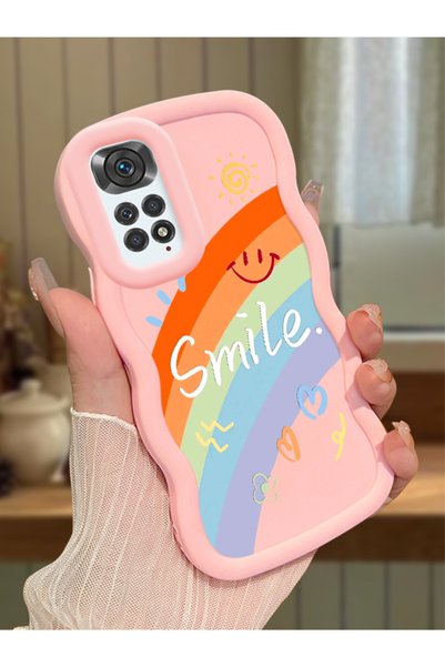 Hontinga حافظة متوافقة مع هاتف Redmi Note 11، حافظة حماية للكاميرا من السيليك...