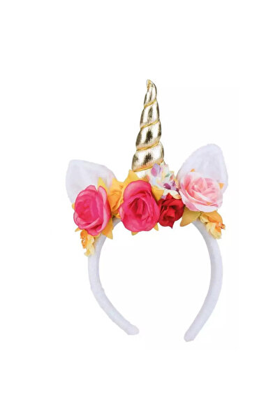 Godan Bentita pentru fete model unicorn cu trandafiri