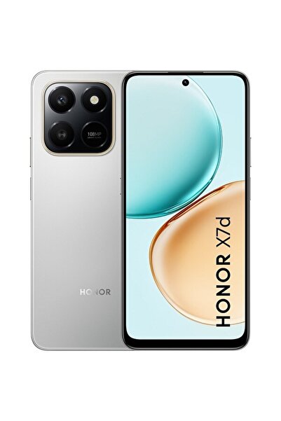 HONOR X7d Τηλέφωνο, 256GB, 8GB RAM, Διπλή SIM, Ασημί Μετεωρίτης