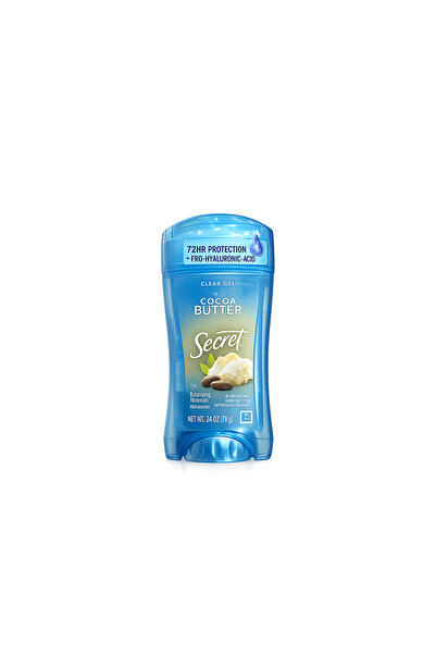 Secret Cocoa Butter Clear Gel Kadın Antiperspirant Deodorant 2.6Oz / 73gr