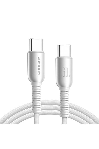 Joyroom Cablu USB-C la USB-C 60W 1.2M pentru laptop și telefon, încărcare rapidă